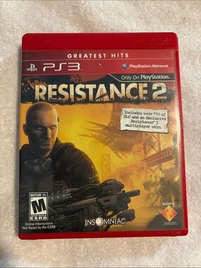 Resistance 2 Greatest Hits PS3 CIB Excellent Condition